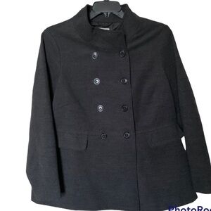 🍂Women's Gray Double-Breasted Jacket